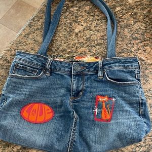 “Special order” denim purse
